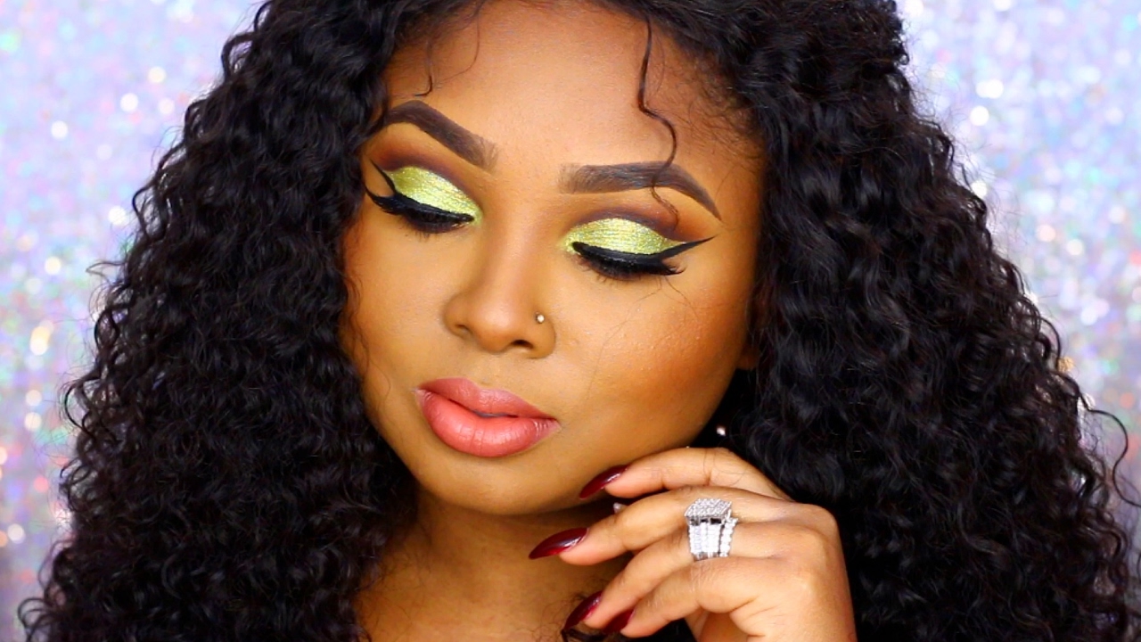 Money Maker Cut crease & Nude lips Makeup Tutorial - Queenii Rozenblad
