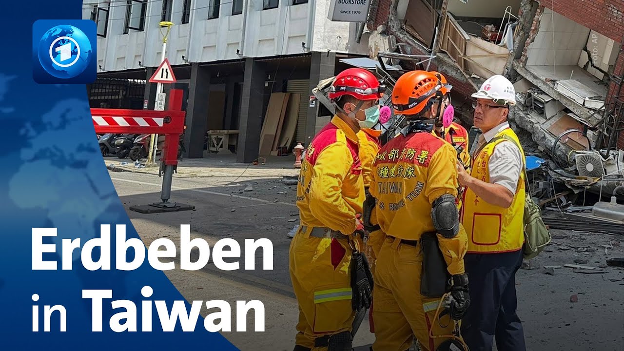 Mehrere Tote nach Erdbeben in Taiwan