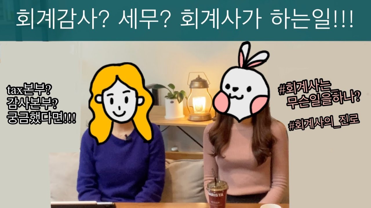 아는 회계사) 회계감사? 세무? l 회계사가 하는일! (감사/세무편)