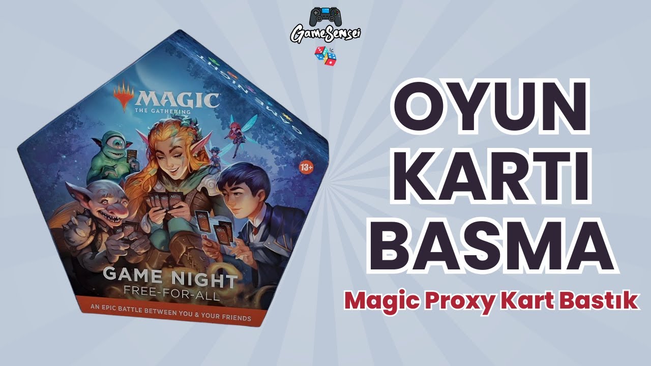 EVDE OYUN KARTI NASIL BASILIR? 🖨️ (Magic The Gathering Proxy Rehberi)