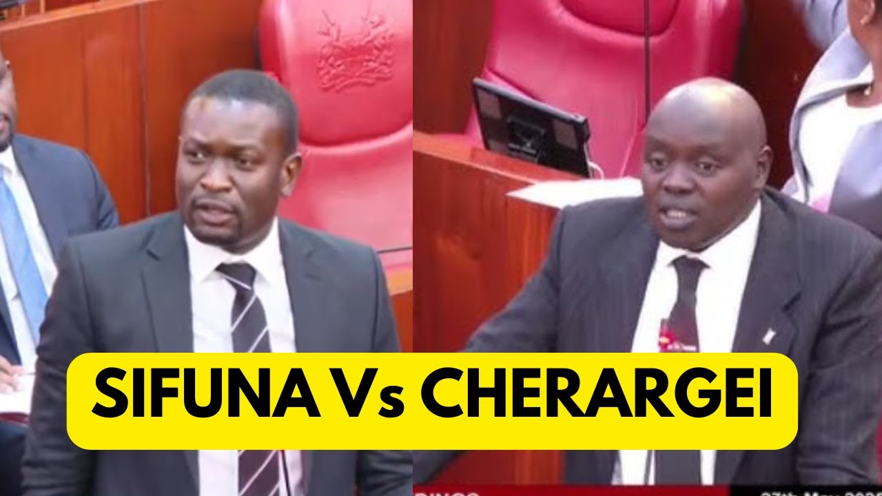 ''''WE ARE GETTING SICK & TIRED OF THIS RUBBISH FROM CHERARGEI,'' FURIOUS SENATOR SIFUNA FUMES