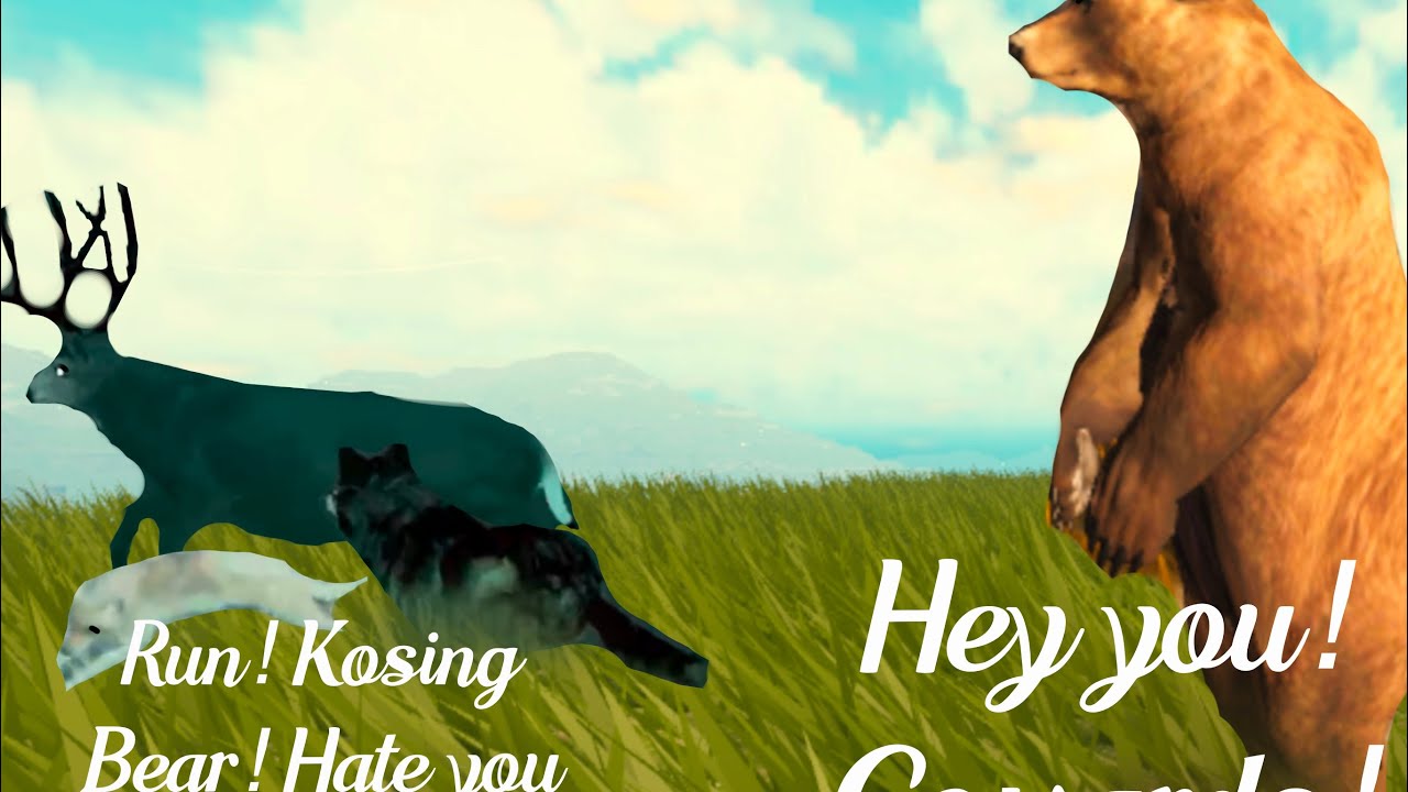 Me being an absolute Killer in Yellowstone Unleashed! (Roblox game, read desc for more)
