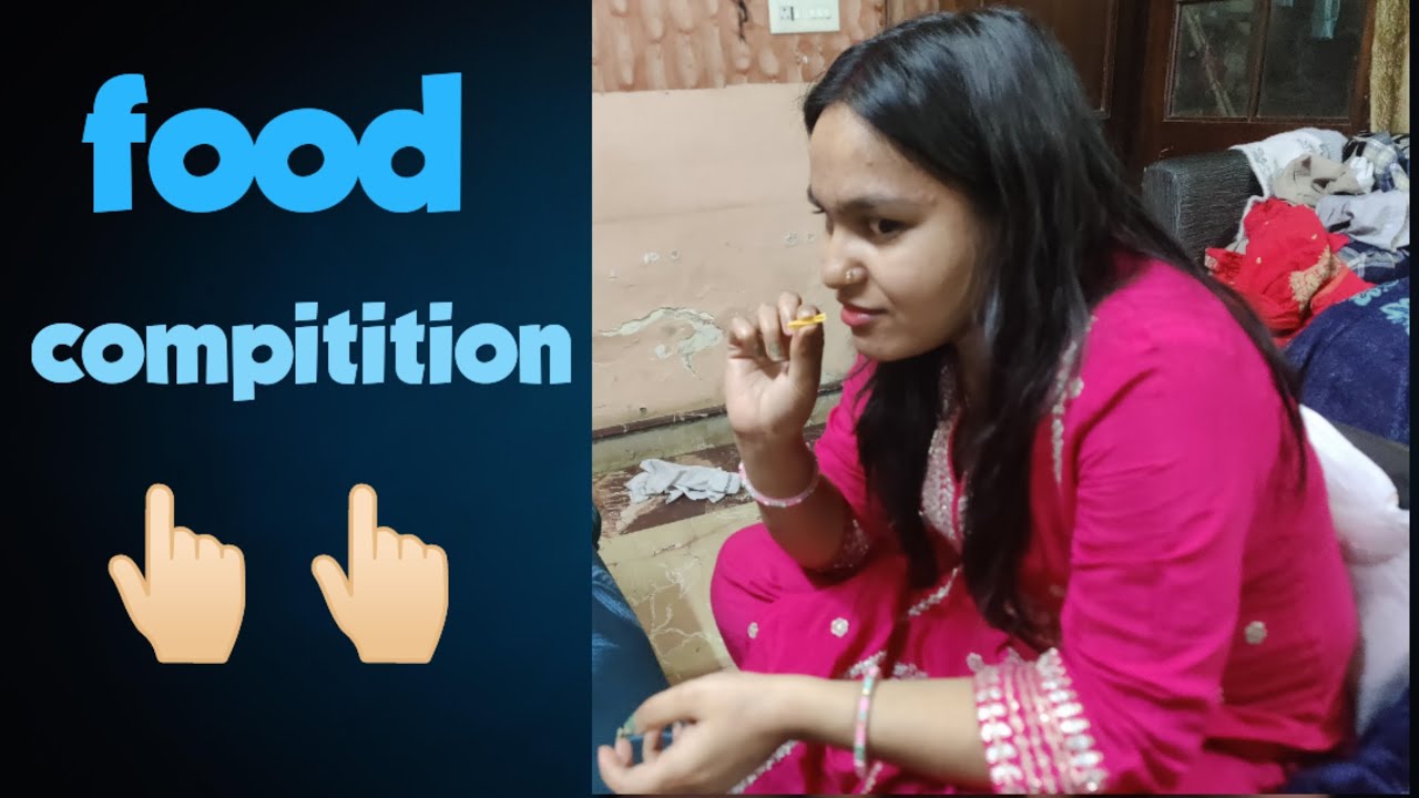 Food competition mein choti bachi ne mujhe hara diya??🙄