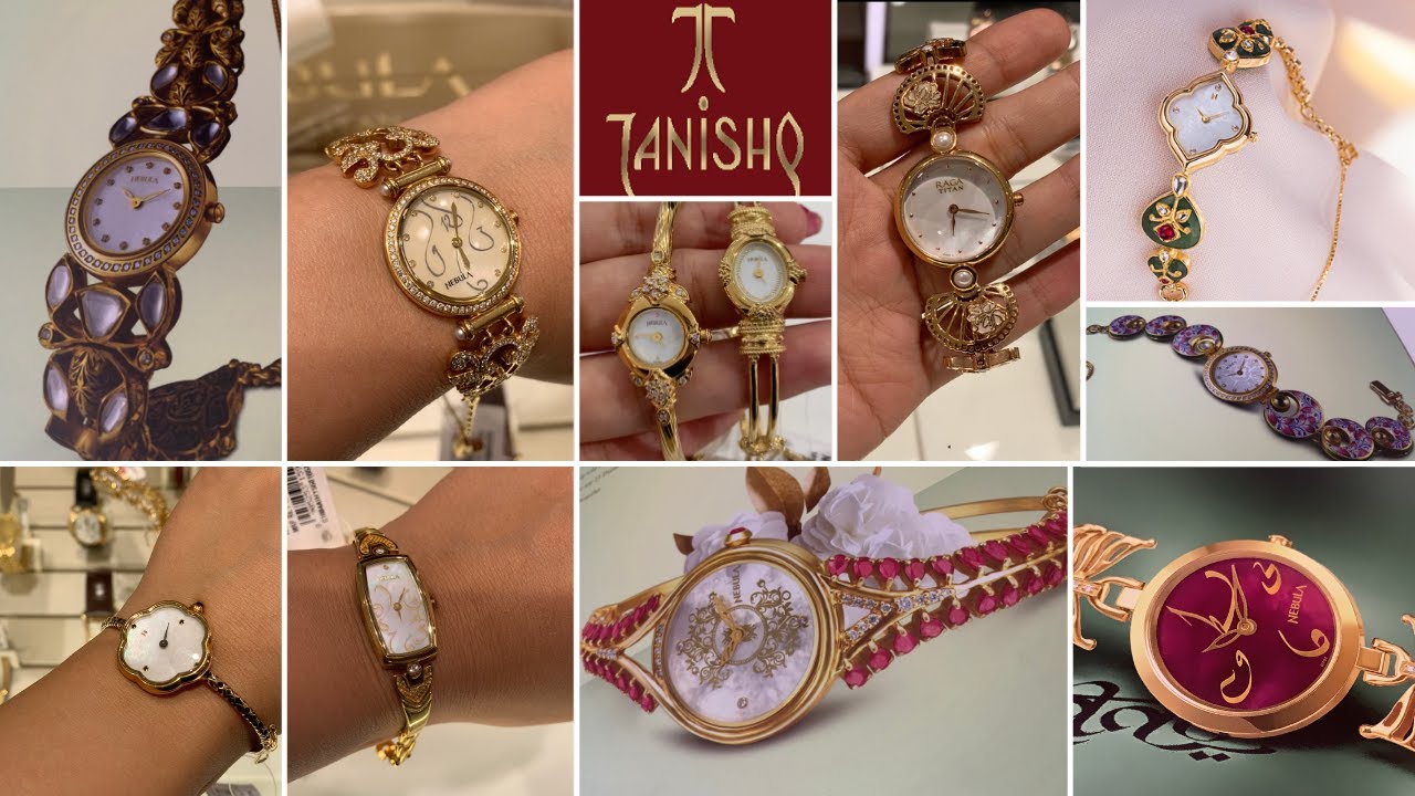BUY IN EMI Titan Nebula  Gold watches designs from 10 gms😍 |TANISHQ gold watch with PRICE