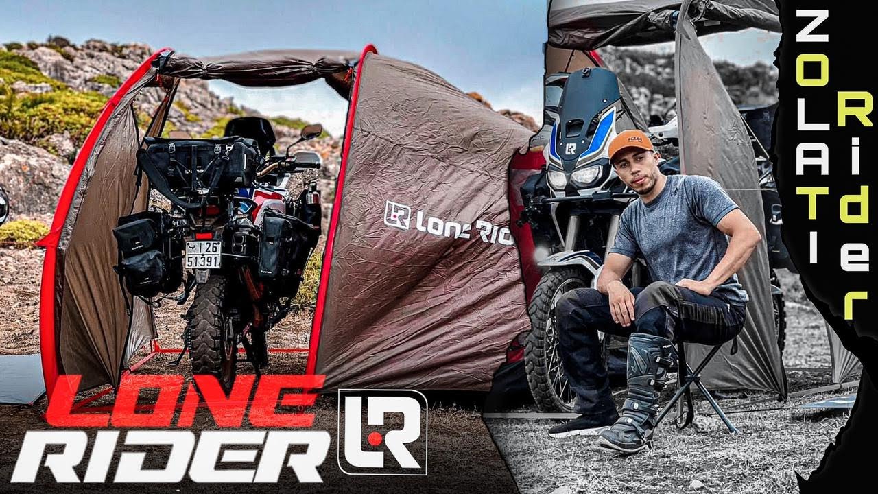 جربت أحسن خيمة ⛺️ تبات نتا وموطورك 🛵 | Lone Rider