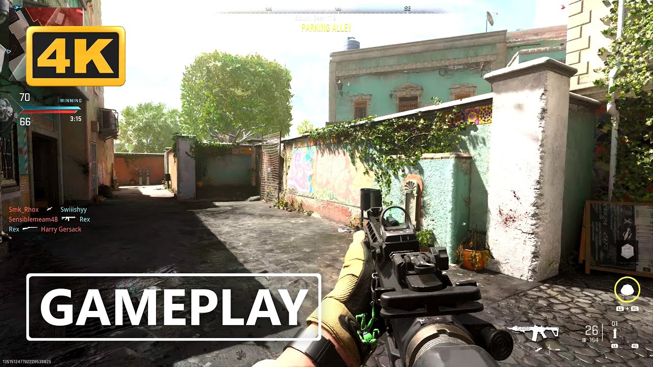 Геймплей Modern Warfare 2 BETA 4K