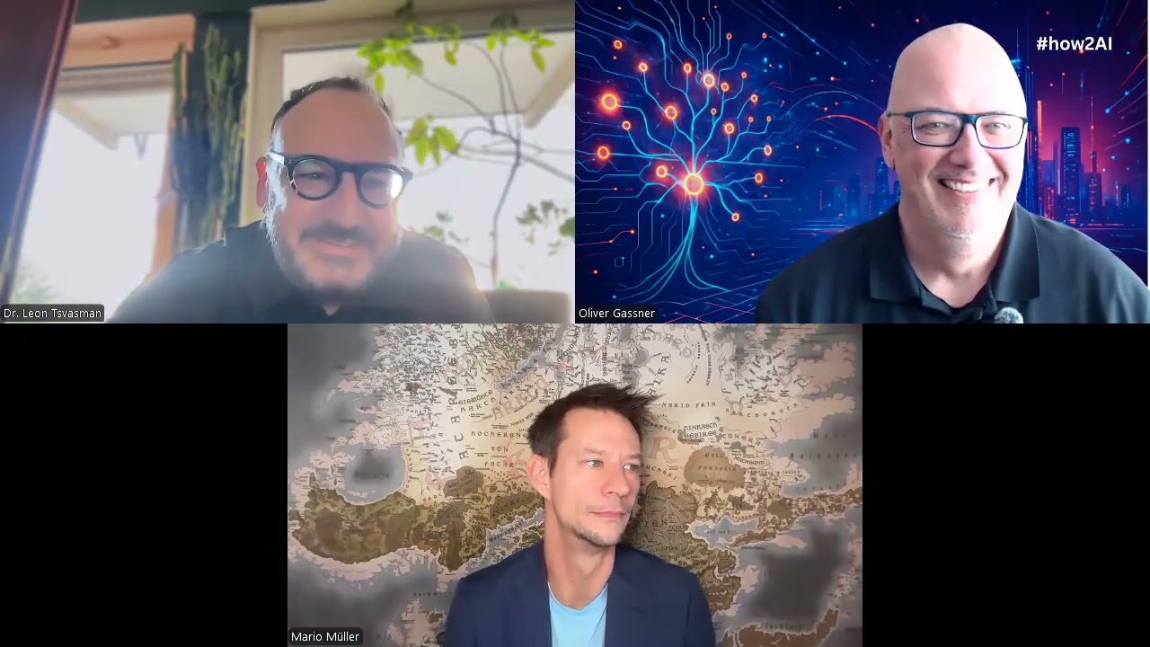 #how2ai Leon Tsvasman und Mario Müller   Die KI-Gesellschaft der Zukunft