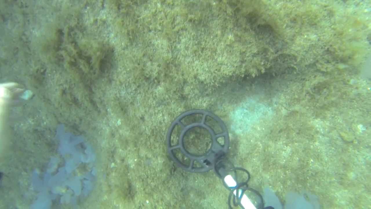 Black sea Underwater Gold hunting with metaldetector Fisher cz21