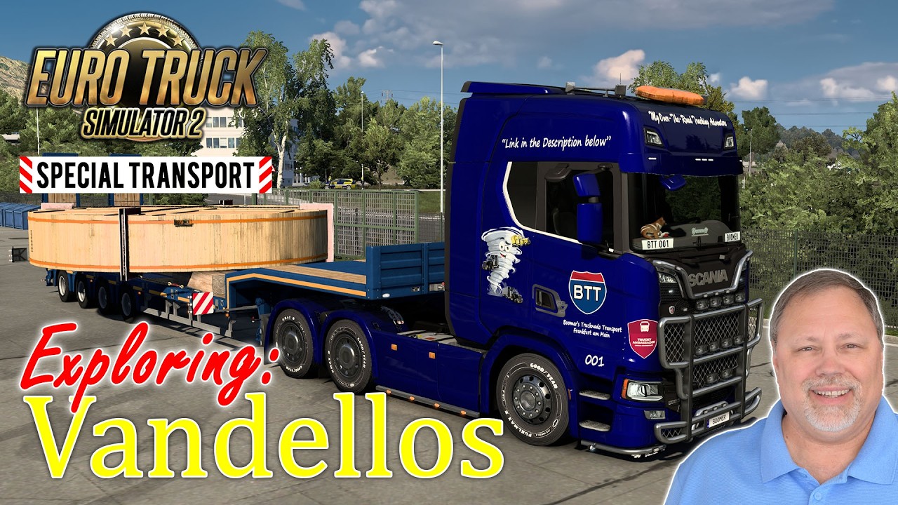 Exploring Iberia DLC Series In ETS2 - Vandellos