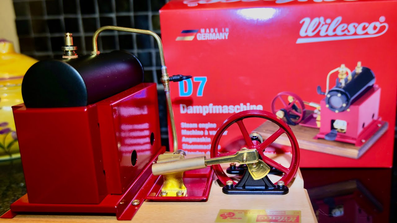 BRAND NEW WILESCO D7 STEAM ENGINE - RUNNING THE NEWEST ENGINE FROM WILESCO (RELEASED IN 2024)