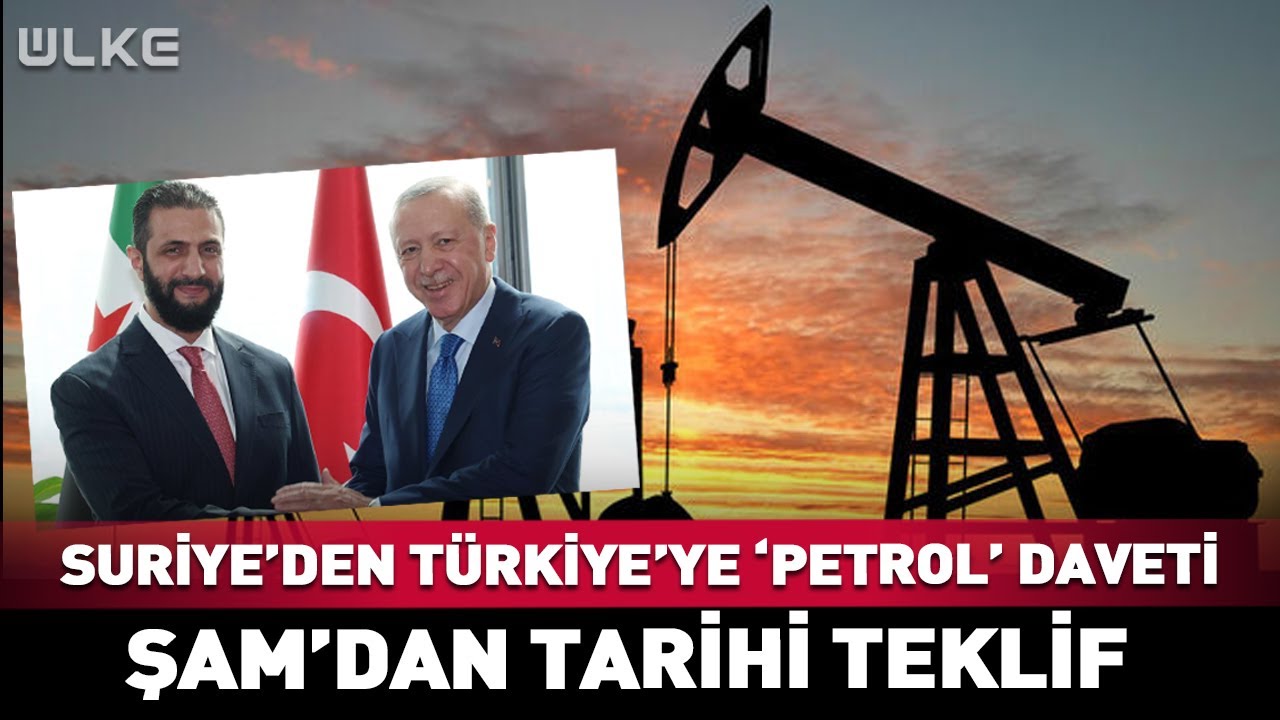 Suriye'den Türkiye'ye 'Petrol' Daveti! #haber