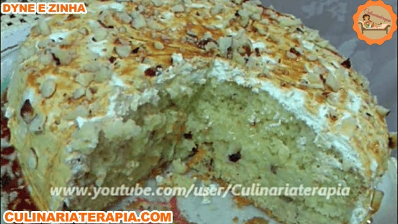 🇧🇷Bolo Gelado de Castanha do Brasil - O Nosso Famoso Bolo de Castanha-do-pará.