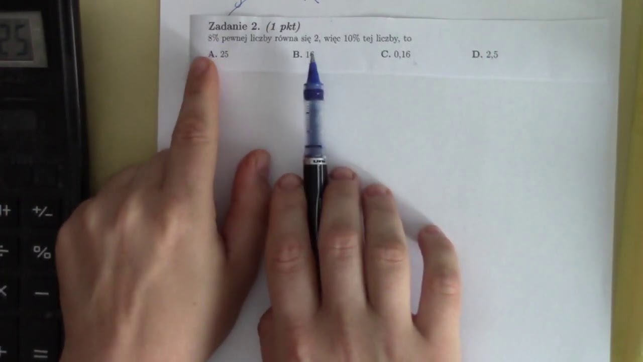 Matura podstawowa z matematyki - powt&oacute;rka last minute - procenty