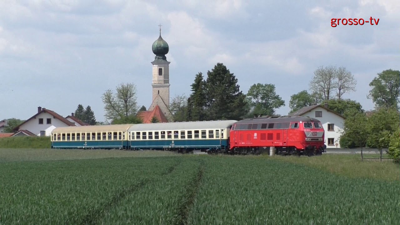 Historische Züge bei 25 Jahre Linienstern Mühldorf