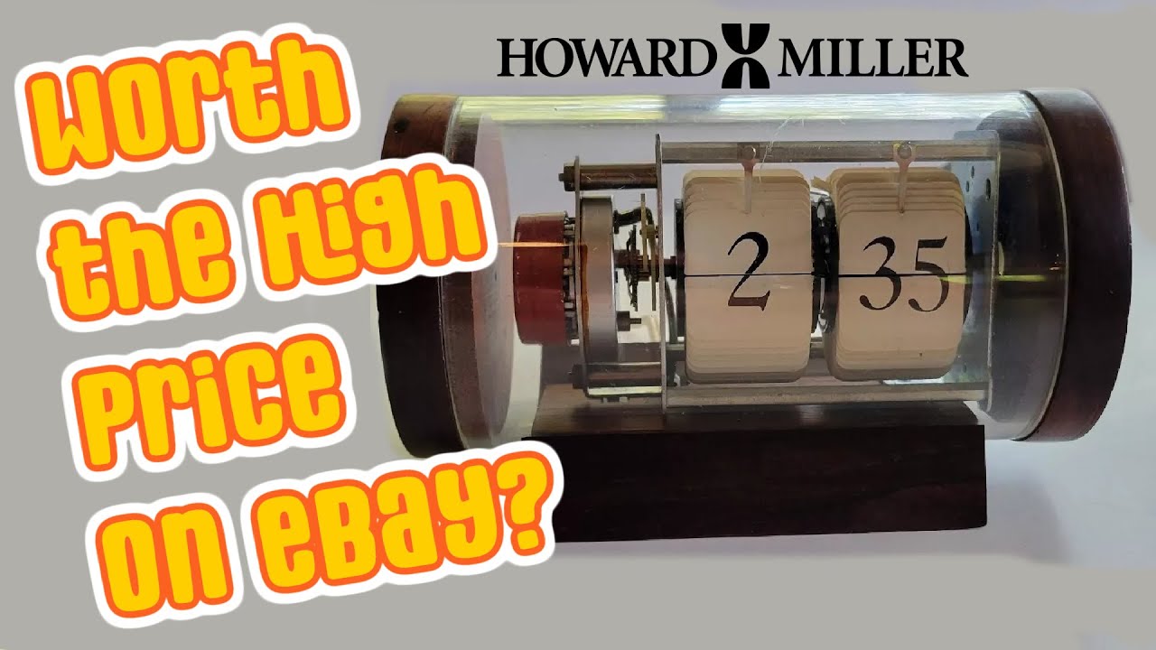 The Howard Miller Cylinder Flip Clock on Ebay - Worth the Price?