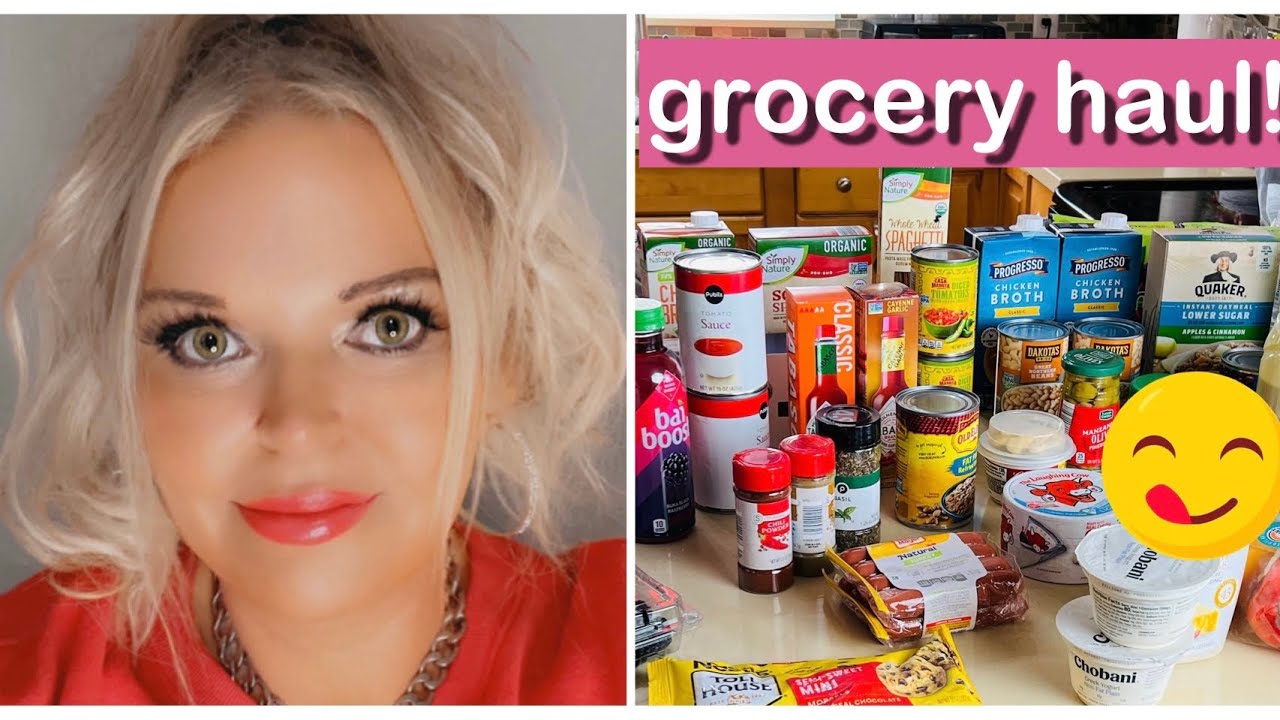 HUGE Grocery Haul!  Meet Ms. Pearl! Target, Walmart, & more! WW Personal Points & Calorie Counters!
