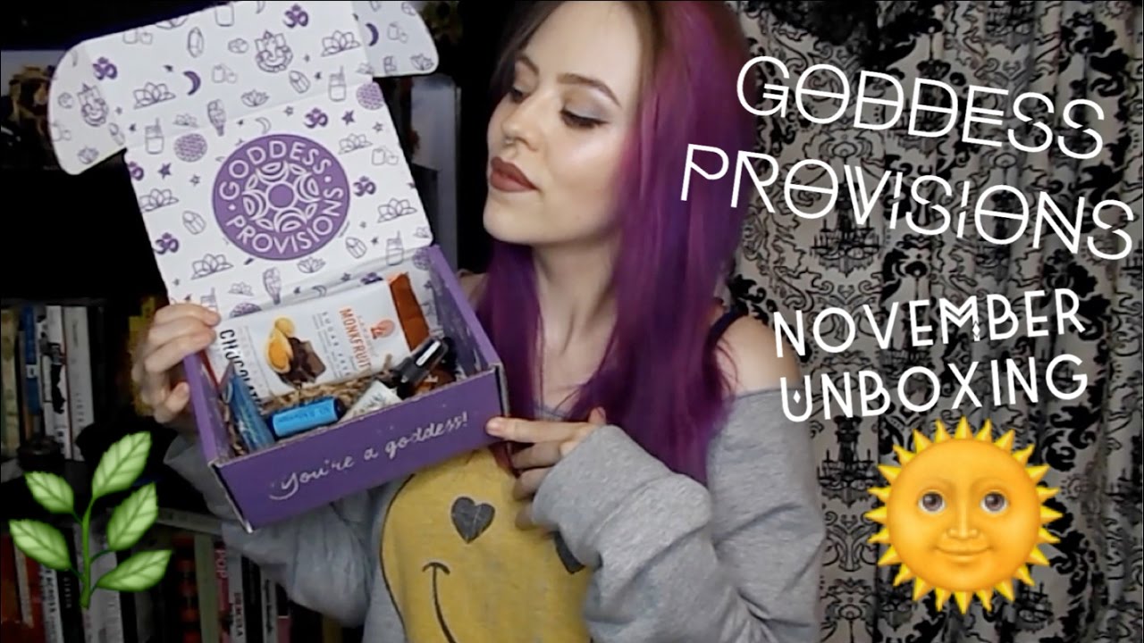 Goddess Provisions November Unboxing | The Herbal Remedy Box