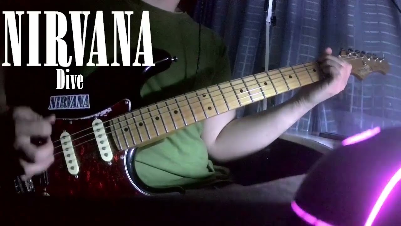 Nirvana - Dive - Guitar cover