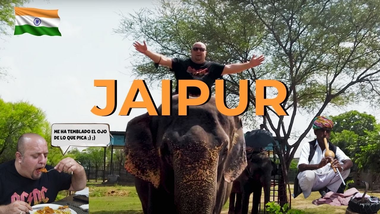 Probé comida en la ciudad ROSA de INDIA 🇮🇳 | El Mejor restaurante de JAIPUR
