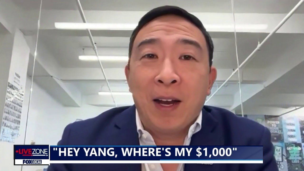 Andrew Yang on $1,000 stimulus check proposals & 'No Phone' parties