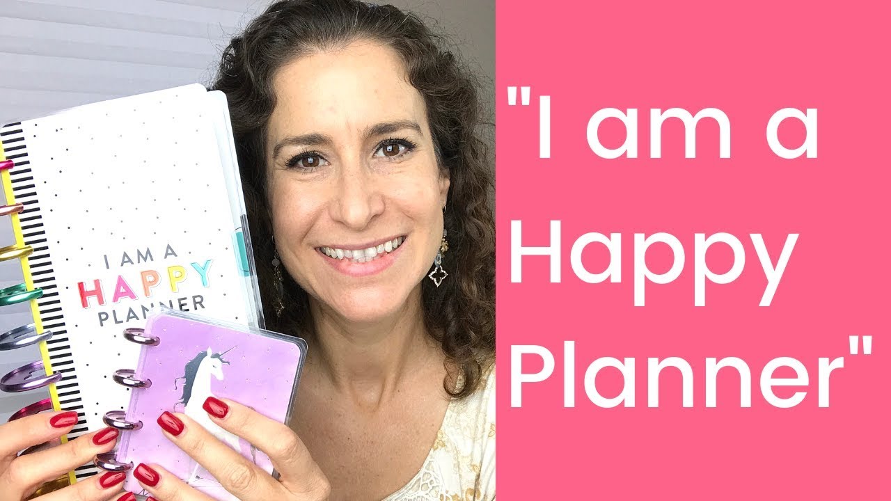 Радужные металлические диски-расширители The Happy Planner и блокнот Happy Notes формата HALF sheet