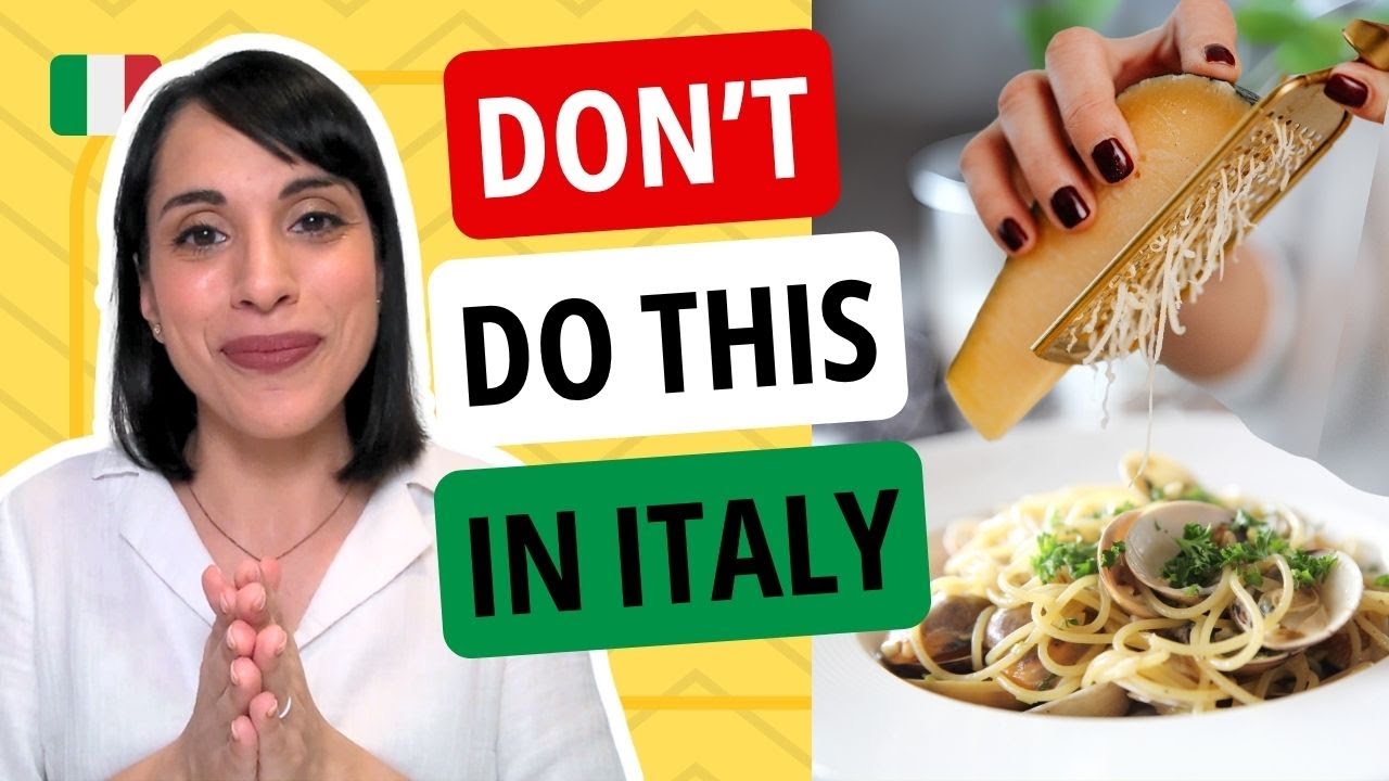 4 Food Rules Italians NEVER Break | Italian Food Etiquette You Need to Know