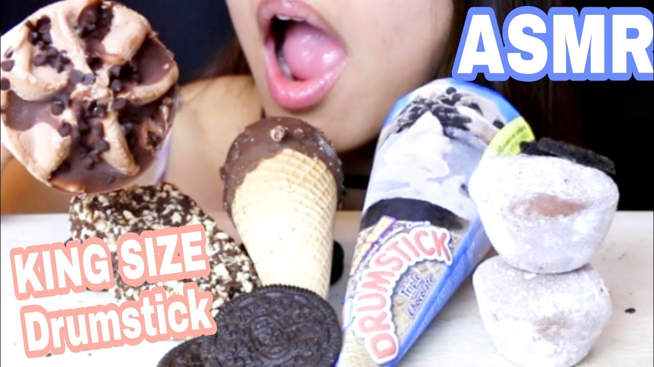 ASMR CHOCOLATE ICE CREAM PARTY ( REESE KIT KAT MOCHI OREO ) EATING SOUNDS NO TALKING MUKBANG 먹방