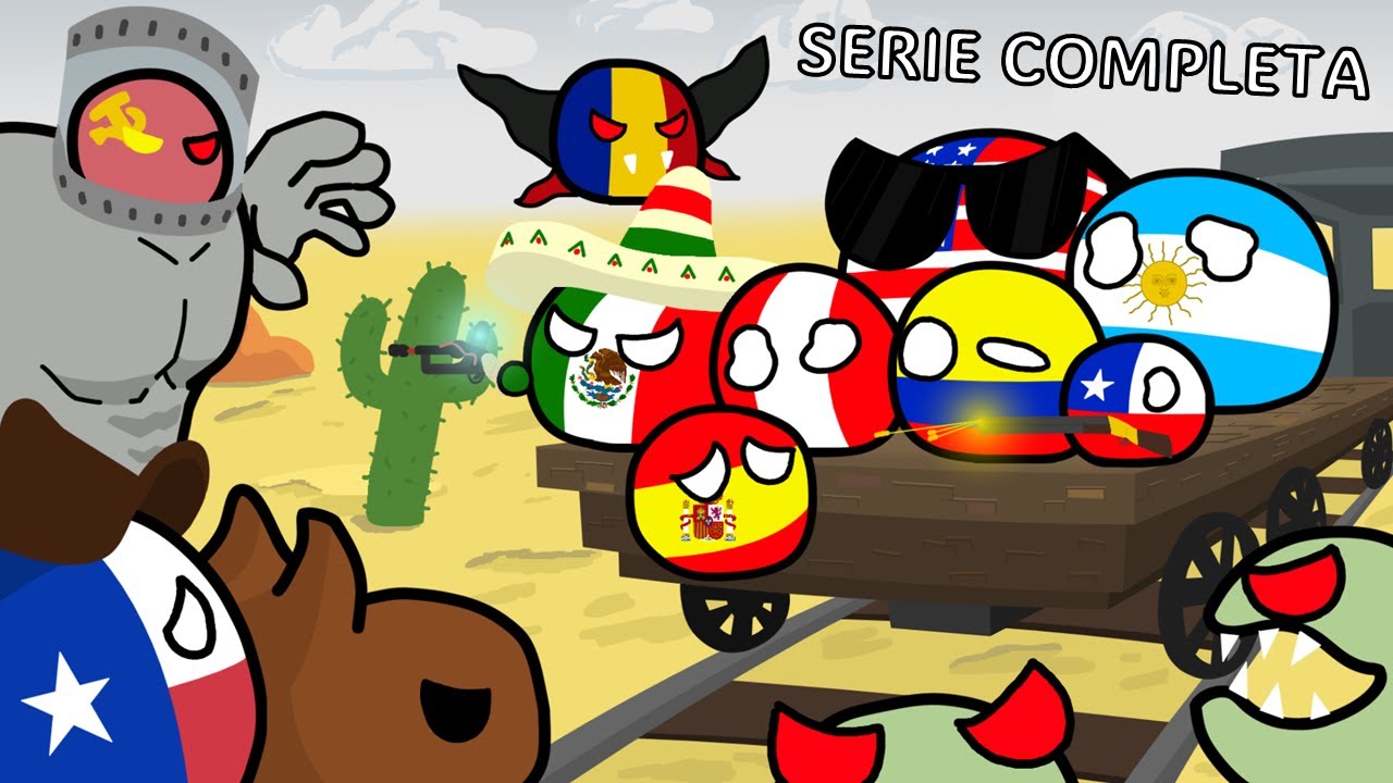 Countryballs JUEGAN a Dead Rails (Roblox) - SERIE COMPLETA