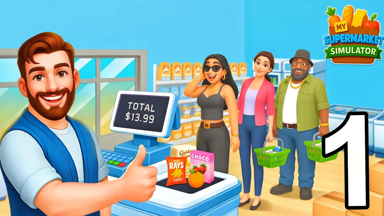 My Supermarket Simulator 3D - Gameplay Walkthrough Part 1 - Master the Art of Retail Management!