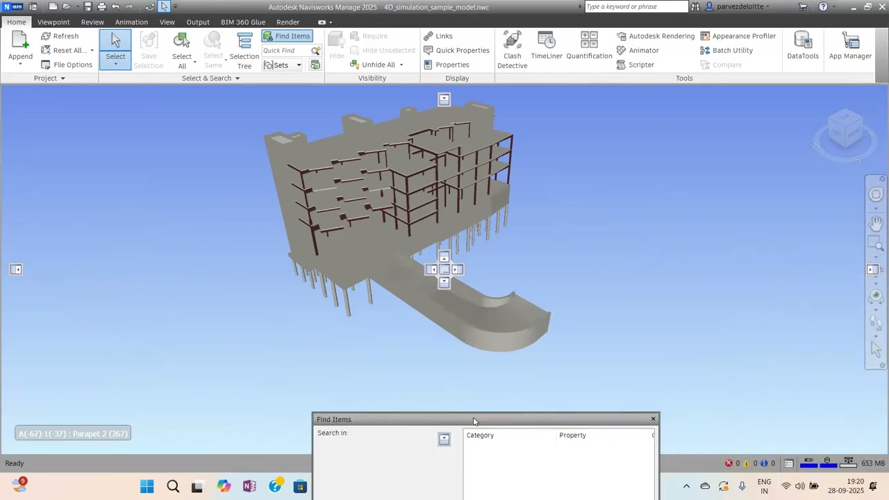 INTRODUCTION TO 4D SIMULATION USING USING NAVISWORK #BIMWala #4DSimulation #BIMSimulation