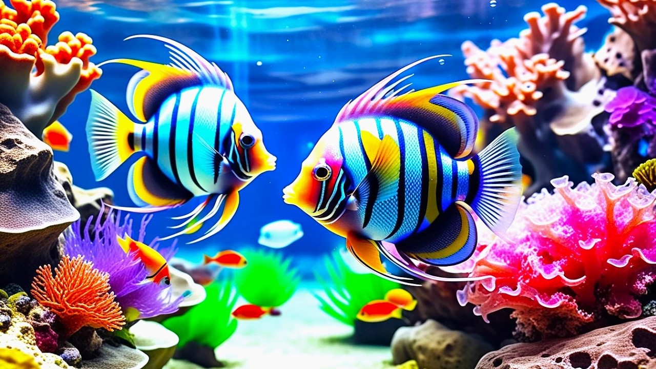 The Best 4K Aquarium Experience: Discover Stunning Jellyfish,Vibrant Coral Reefs & Exotic Ocean Life