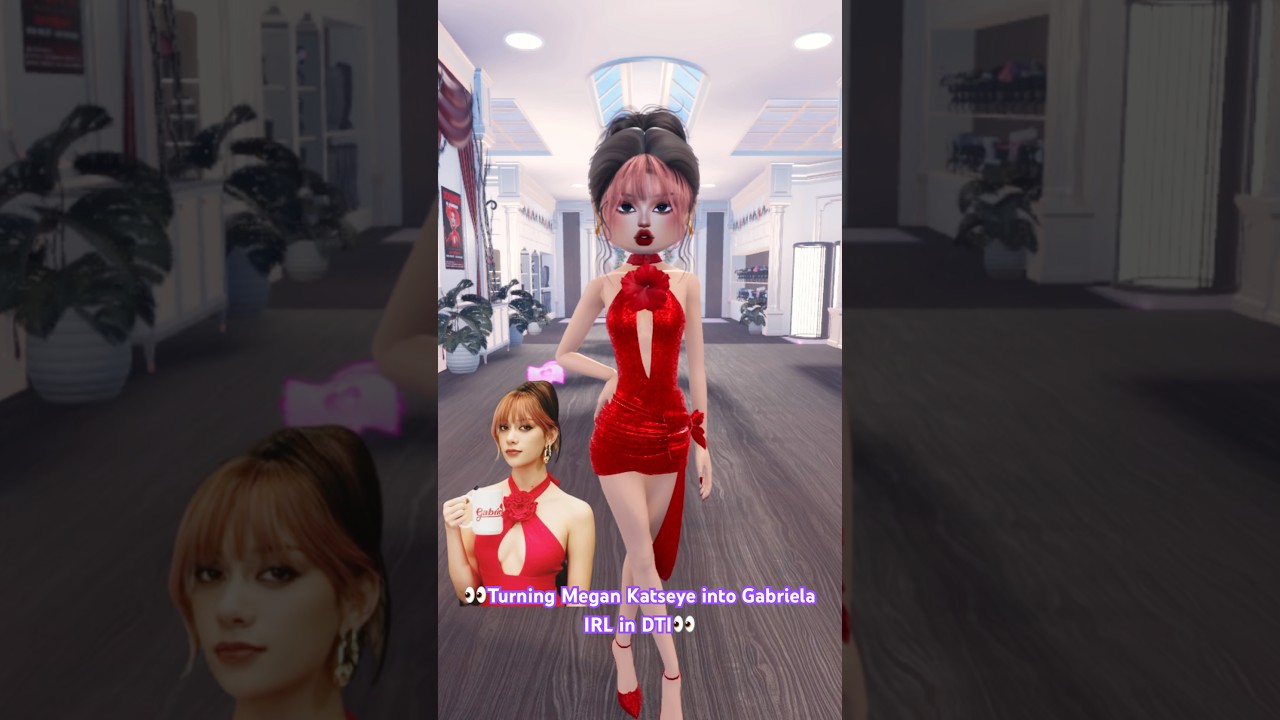 ✨Styling MEGAN Katseye&rsquo;s GABRIELA Look in Roblox DTI!✨#dresstoimpress #dti #katseye #megan #roblox
