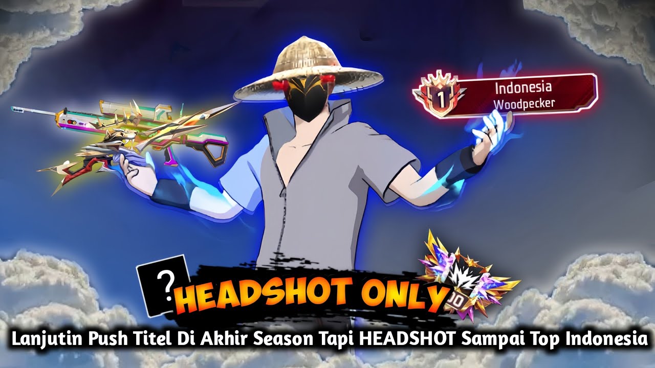 Lanjutin Push Titel Di Akhir Season Tapi Headshot Only Sampai Top Indonesia WOODPACKER - BR Ranked