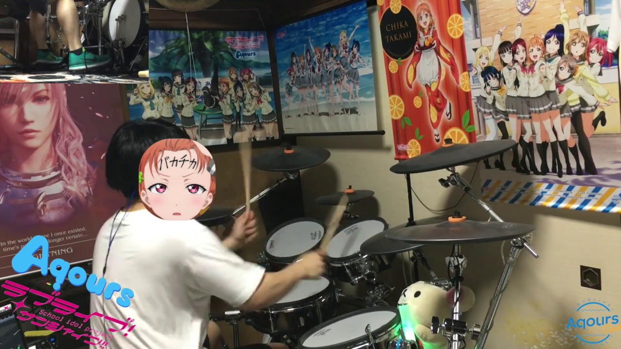【ラブライブ！サンシャイン！！】Aqours/スリリング・ワンウェイ 【叩いてみた】【drum cover】