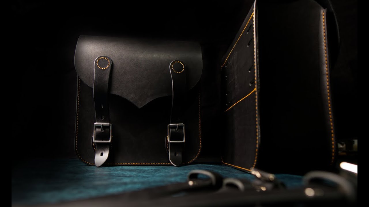 Leathercraft Adventure: Creating Vintage Motorcycle Panniers With Pattern
