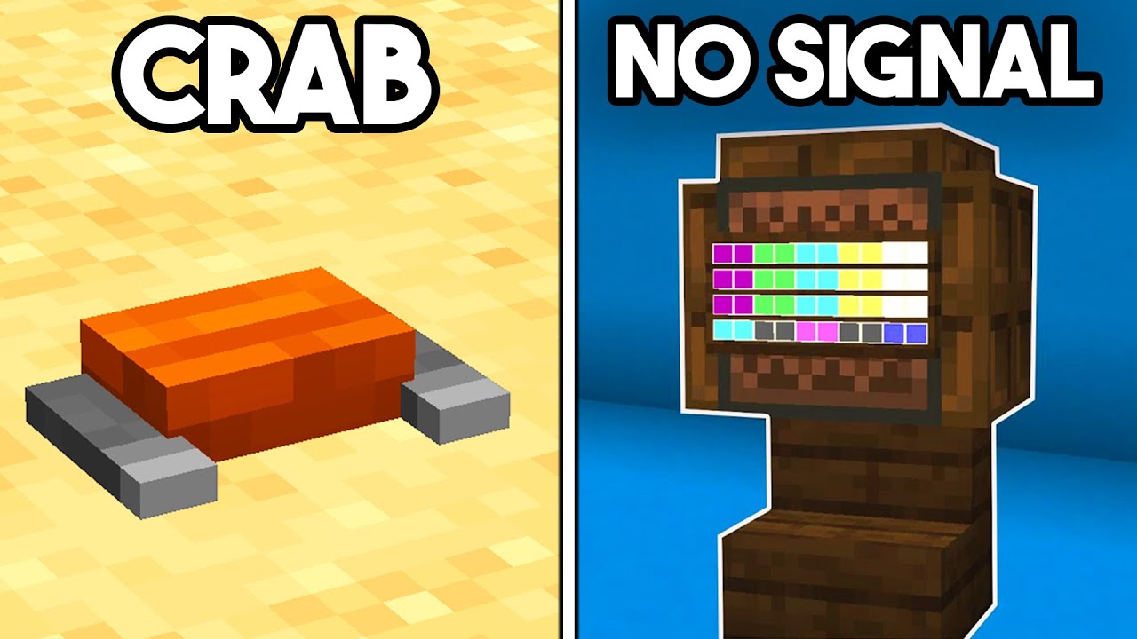 41 Minecraft Build Hacks!