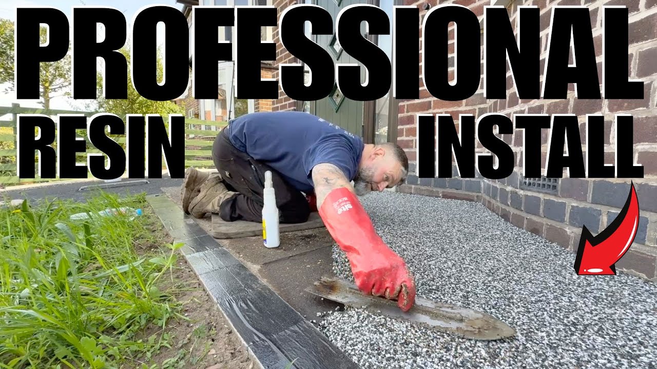 This Is How We Install A RESIN BOUND Driveway