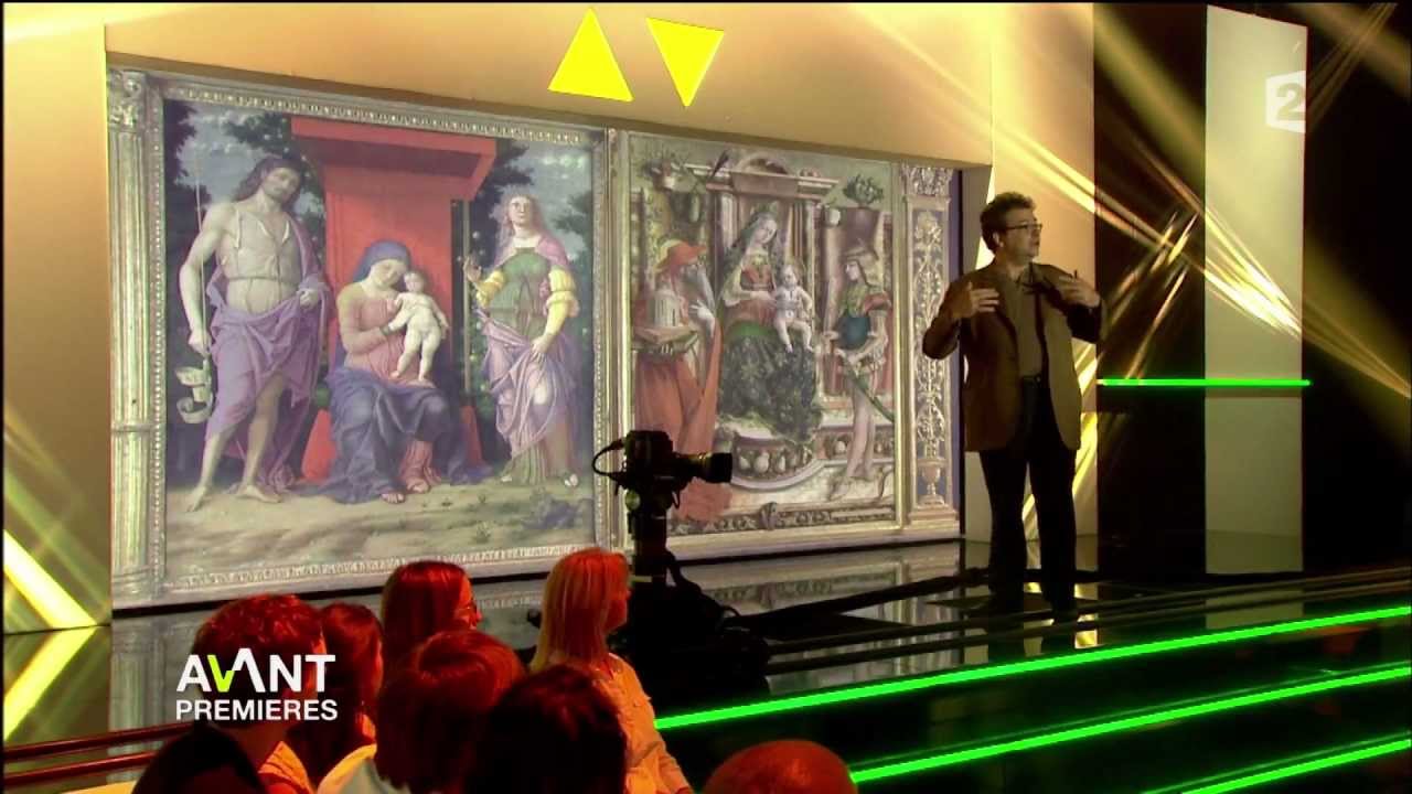 Mantegna versus Crivelli - Nat Gallery / par Hector Obalk / France-2