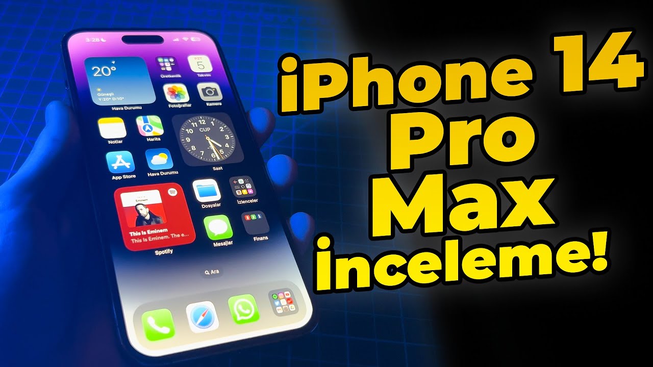 iPhone 14 Pro Max'i İnceledim! - iPhone 14 Pro Max İnceleme