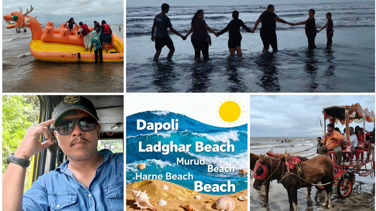 Ladghar and Murud Beaches, Dapoli