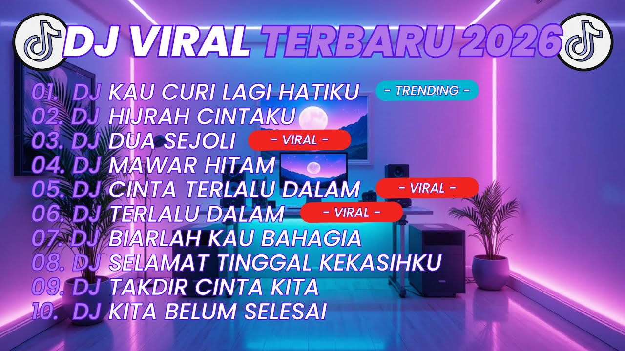 DJ TIKTOK TERBARU 2026🎵 DJ KAU CURI LAGI HATIKU | DJ HIJRAH CINTAKU
