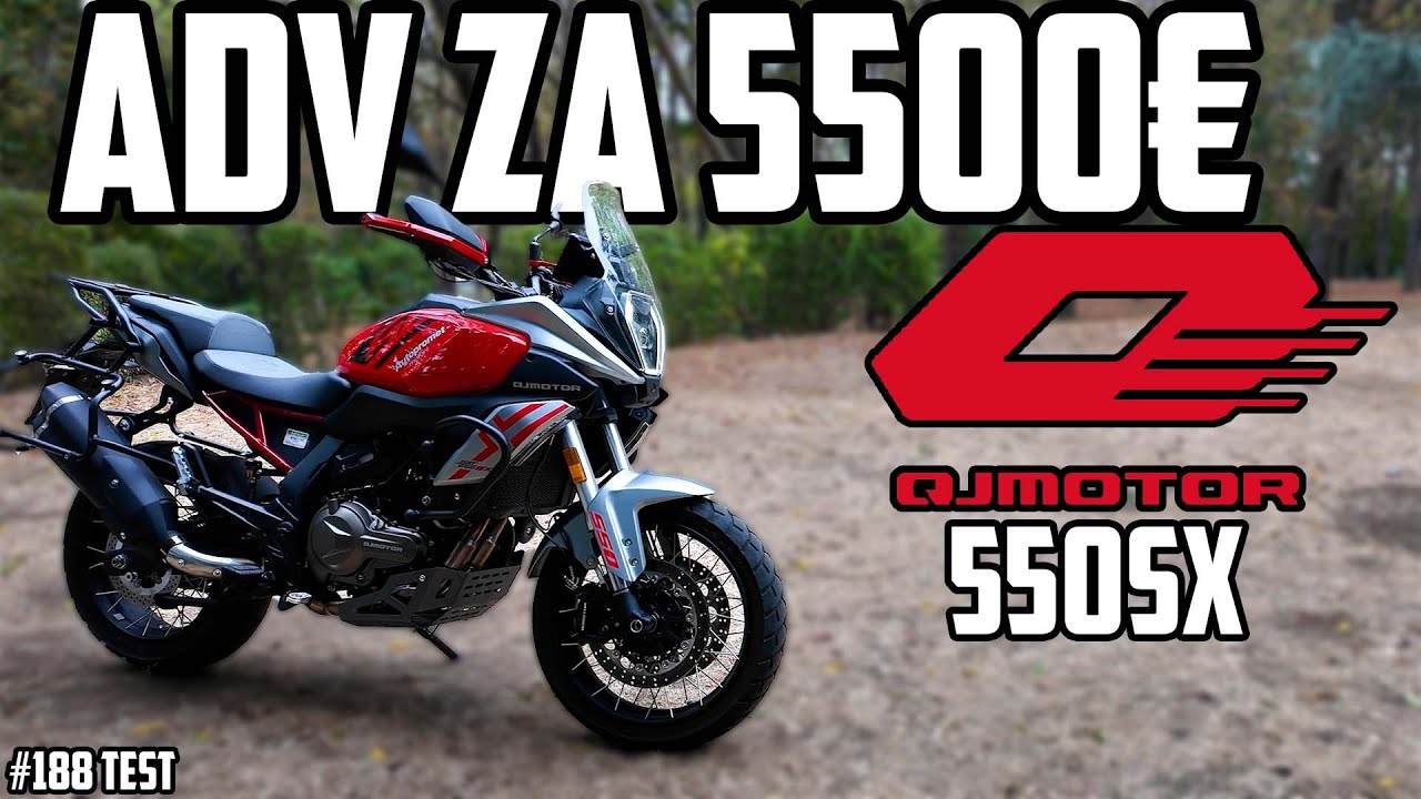 QJMotor 550SX (2024) - TECT -  ADV  5500€???  First Ride - Review