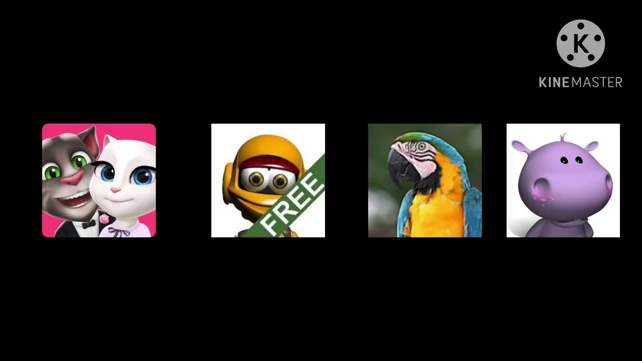 Tom love Angela talking roby talking Pierre 0.0 and talking baby hippo 1.0