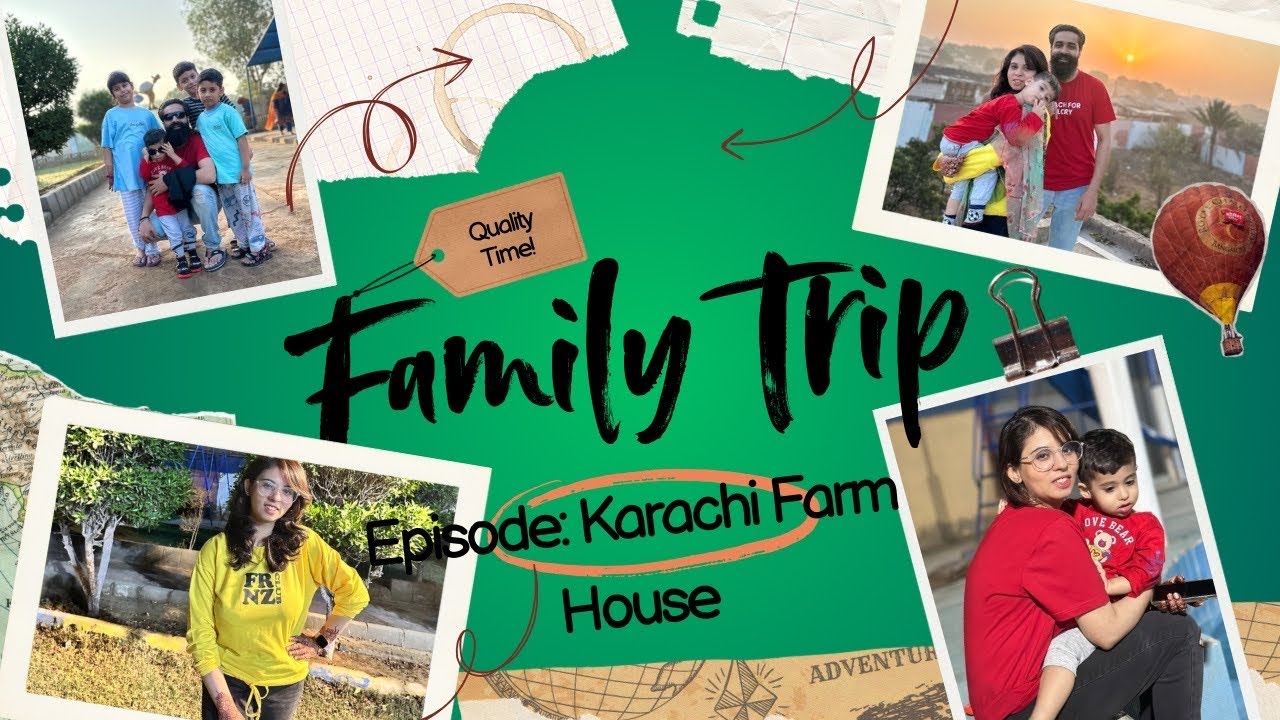 New adventure | Sunsaan road pe farm house | Karachi vlog