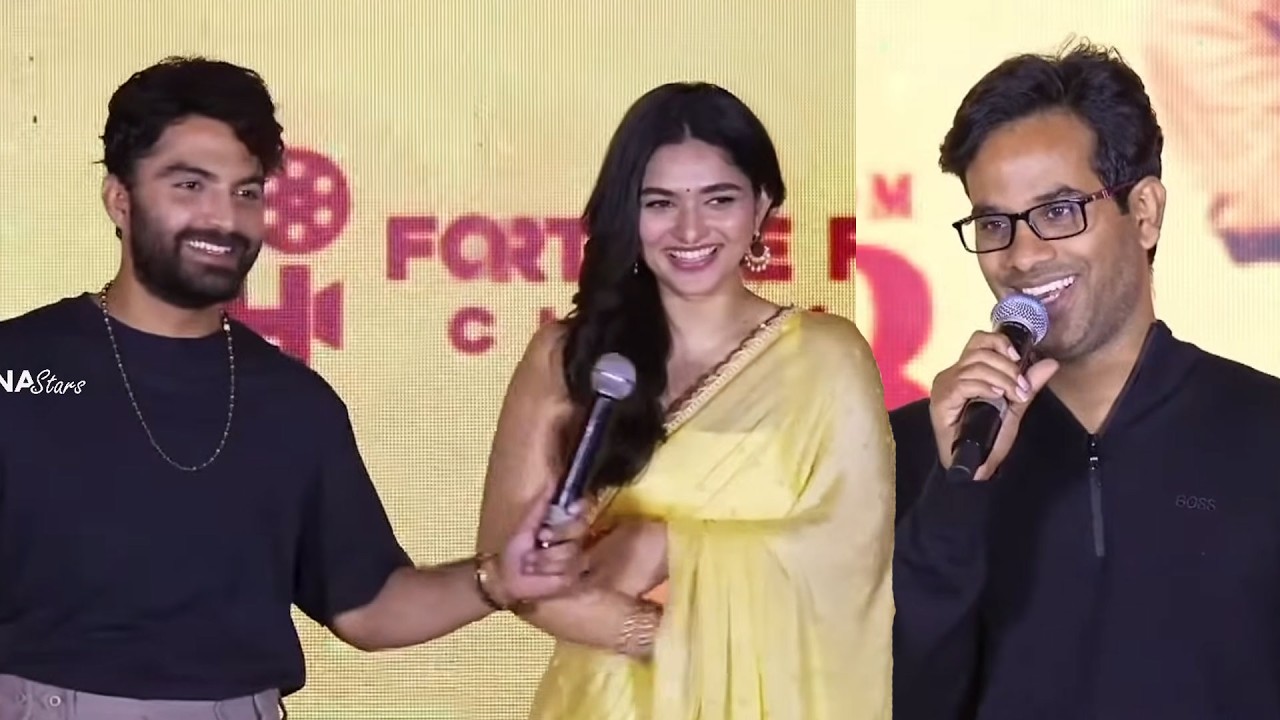Anudeep KV, Vishwak Sen, Kayadu Lohar and Naga Vamsi Q & A With Media | #funky