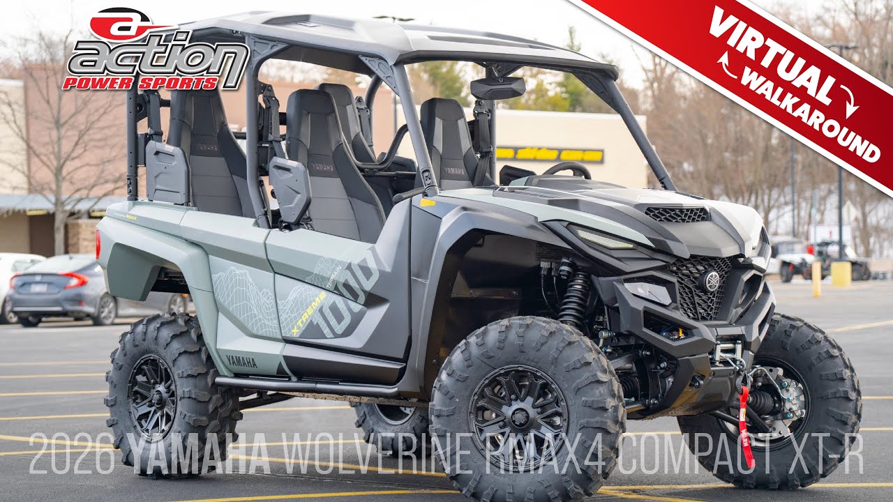 2026 Yamaha Wolverine RMAX4 Compact Xt-R | Virtual Walkaround