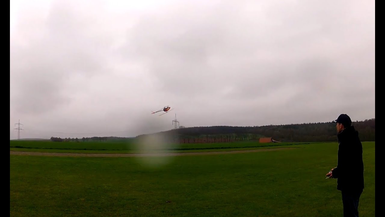 Berg Heli Sause 1,5 Warm Up-Uli Westenfelder mit seinem Compass 7HV