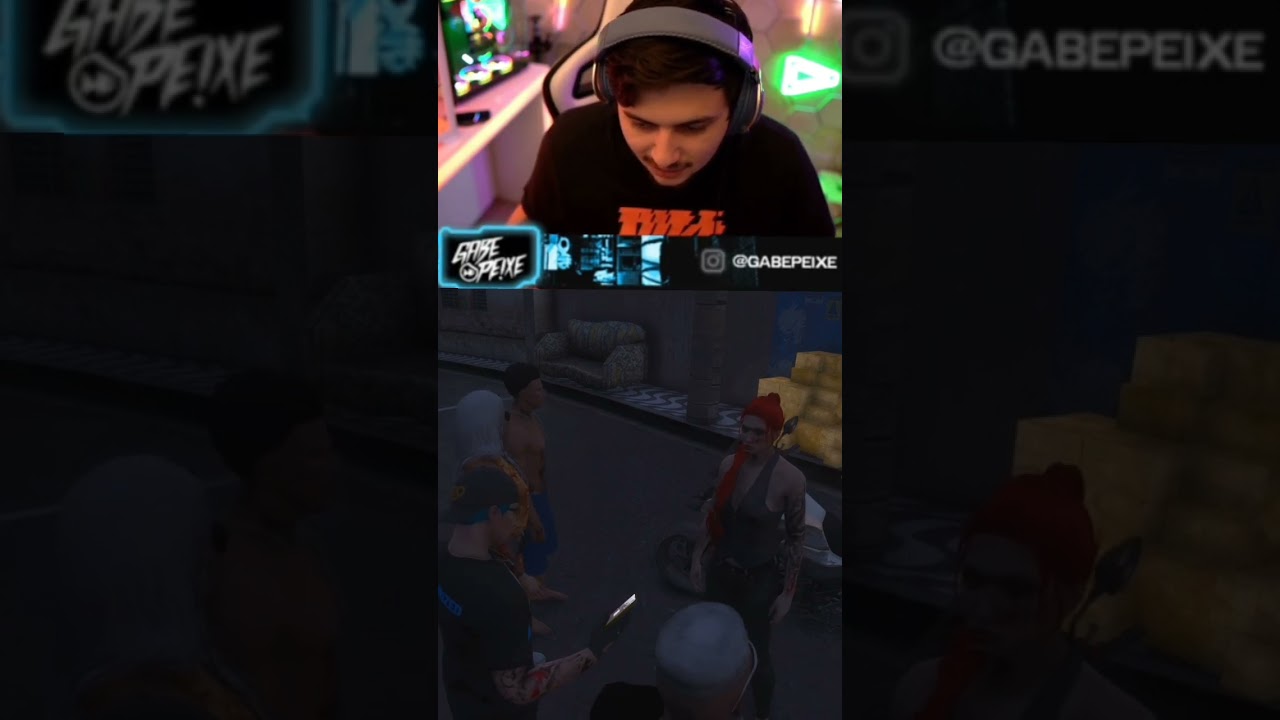 vc jogar na cara  #gtarp #cidadealta #gabepeixe #laranjasrp🇪🇬 #loudgg