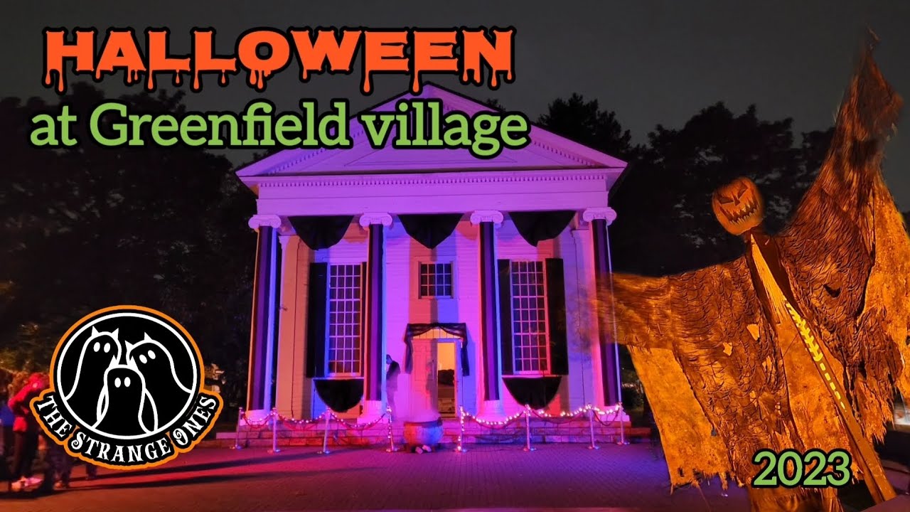 Halloween at Greenfield Village 🎃 Family friendly Halloween event 👻 Dearborn, Michigan