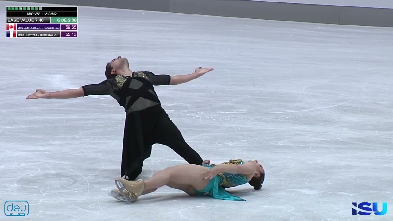 Marie Jade Lauriault & Romain le Gac FD Nebelhorn Trophy 2025